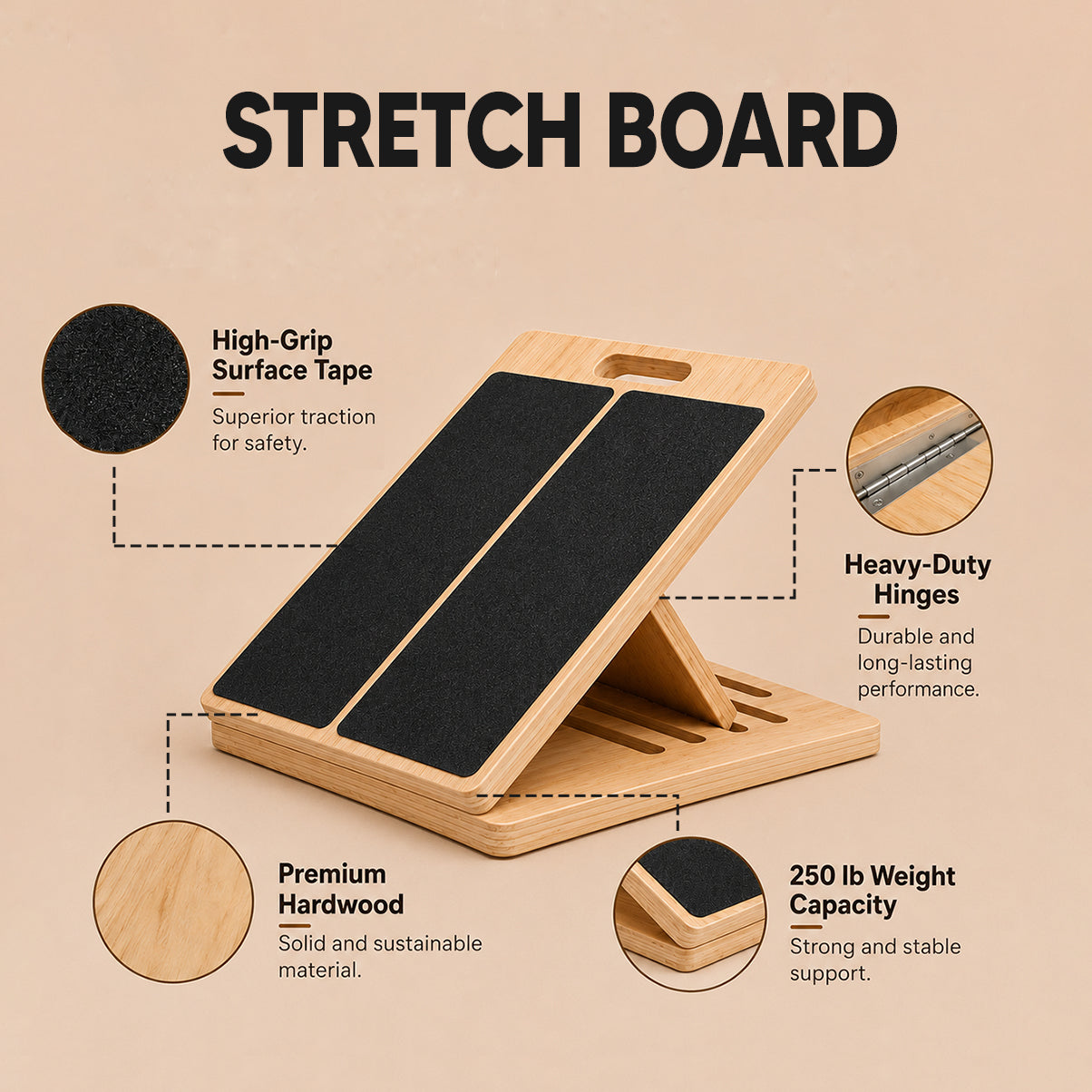 Stretch & Mobility Board (+Free Training Guide)